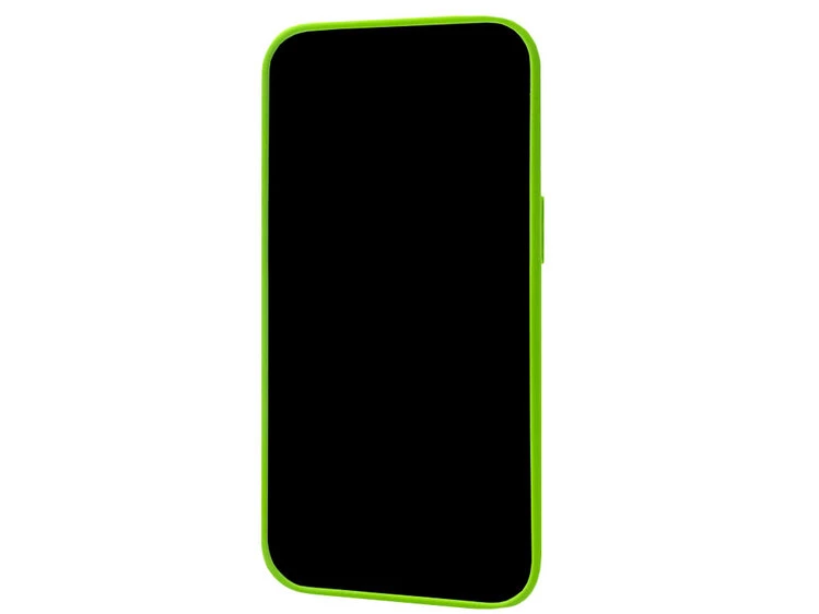 Case soft touch низ iP 13 Pro (31) neon green
