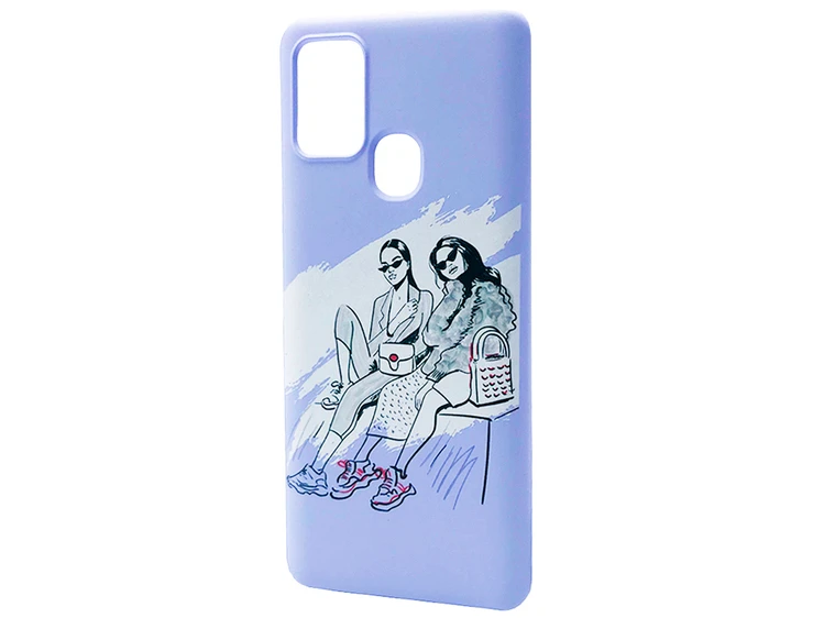 WAVE Fancy Samsung A21s fashion mode/light purple