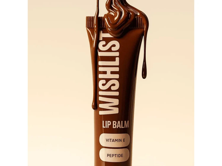 Lip Balm WISHLIST + брелок Baloon dog espresso noir