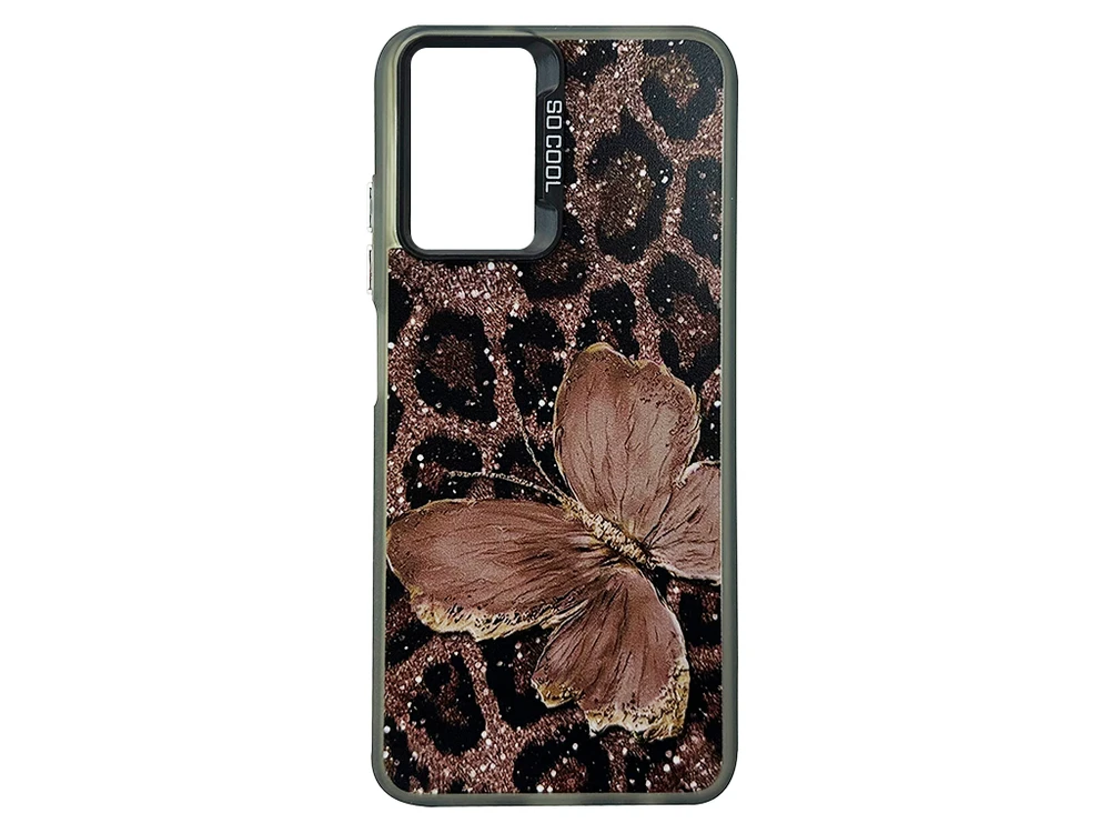 Накладка So Cool Matte Redmi Note 10/10s/Poco M5s butterflie leopard