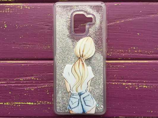 Акваріум Samsung A8 2018 Jeans Girl