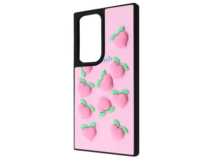 Чохол Doodle Case Samsung S24 Ultra peach