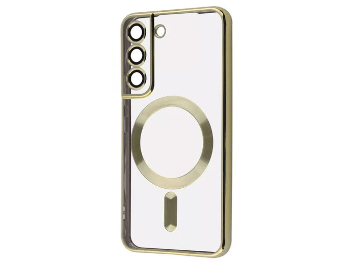 Силікон Cosmic camera CD Magsafe Samsung S21 FE gold