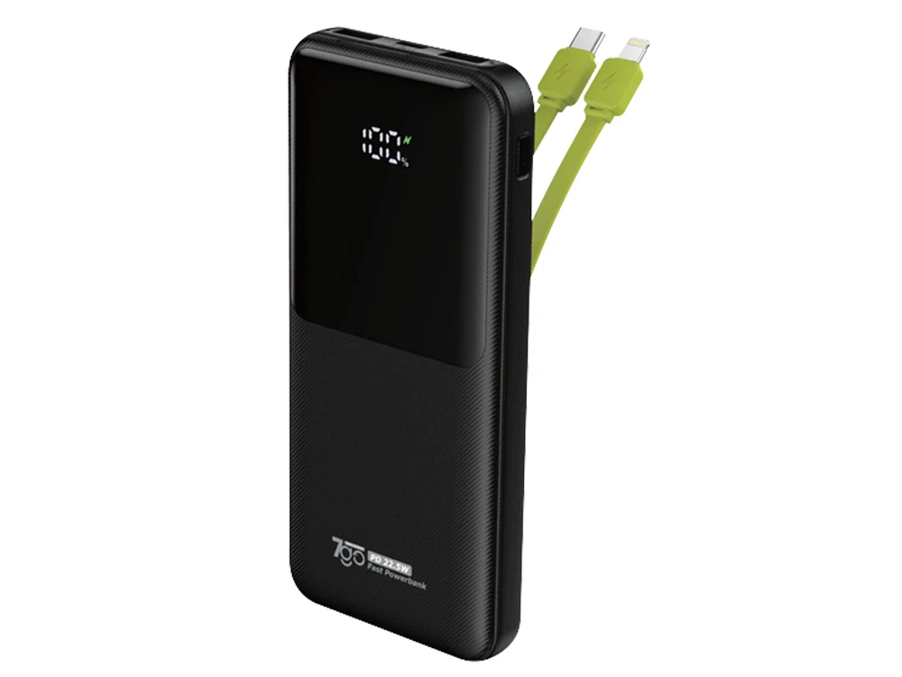 Power Bank 7Go GPW-06 22.5W 10000 mAh black