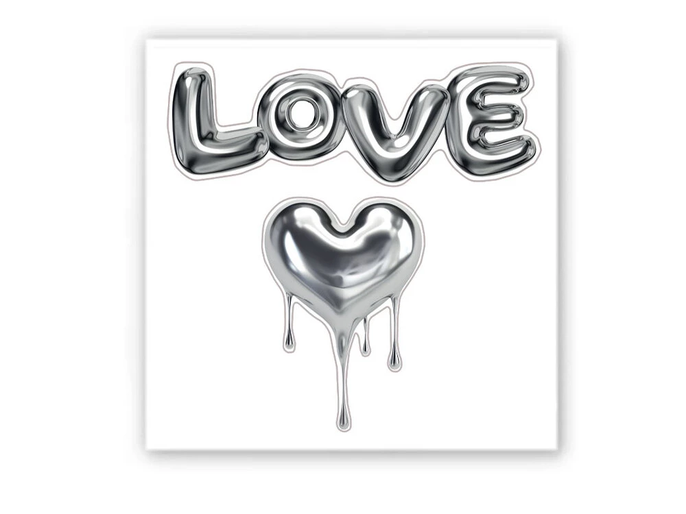 3D стикер Stix любовь и сердце