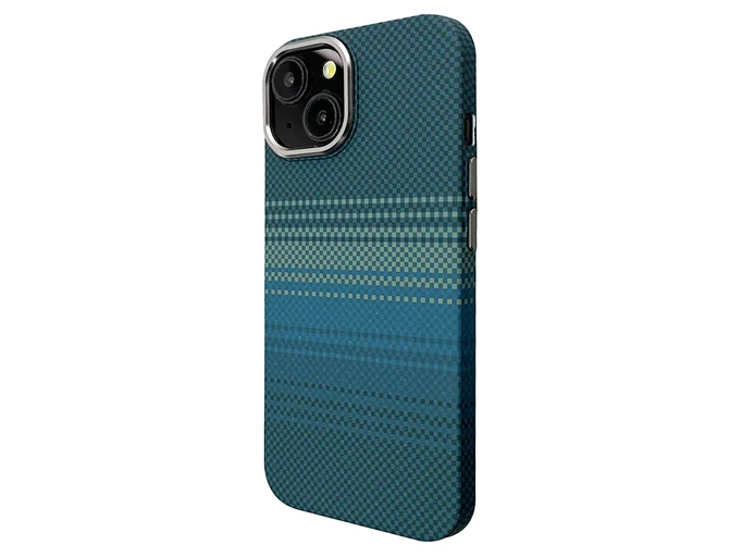 Накладка Elite Carbonique MagSafe Metal Frame iPhone 15 moonrise