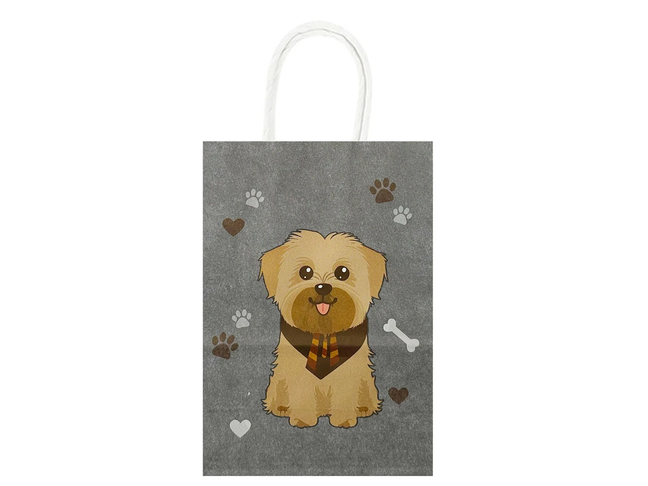 Пакет подарунковий Puppy grey