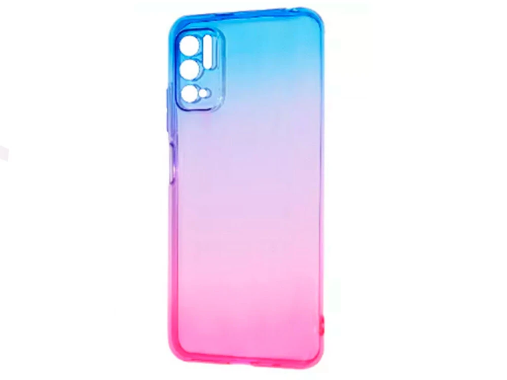 Градиент Redmi Note 10 5G/Poco M3 Pro 5G синий/розовый