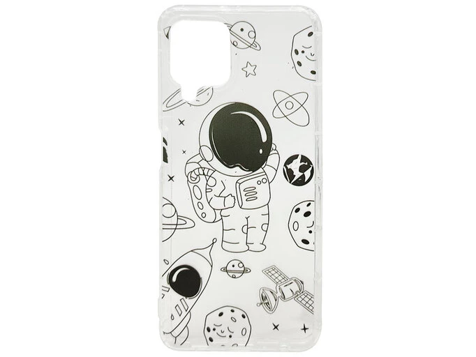 Силікон Samsung A22/M22/M32 astronaut clear