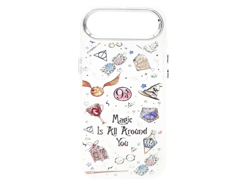 Накладка силікон Potters Wand Metal Buttons iPhone 17 Air clear