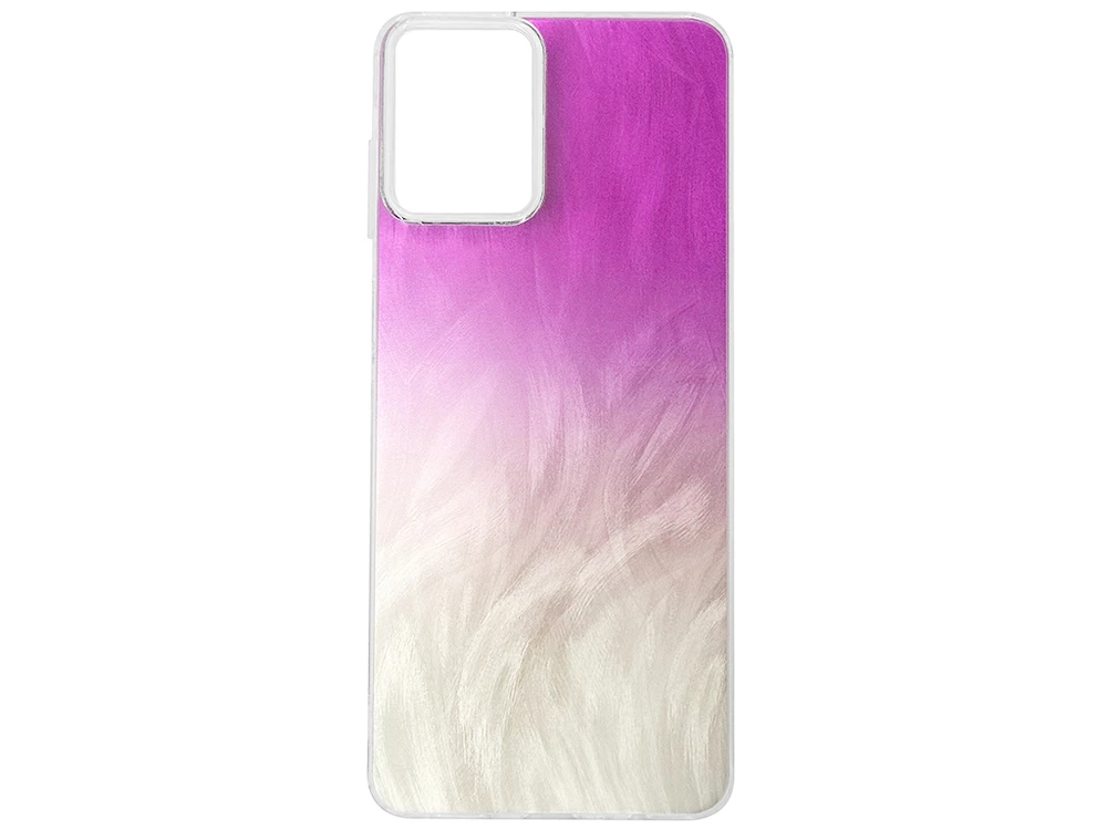 Накладка Paint Stroke Gradient Samsung A07 purple/pink