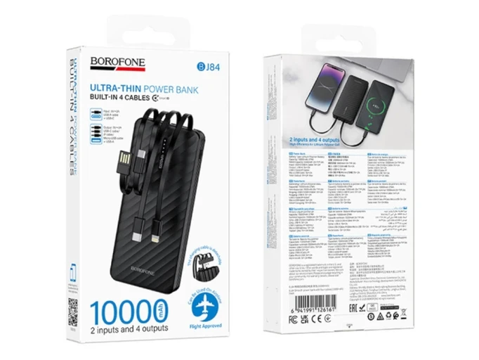 Power Bank Borofone BJ84 10000mAh black