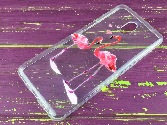 Силікон Meizu M6S two flamingos