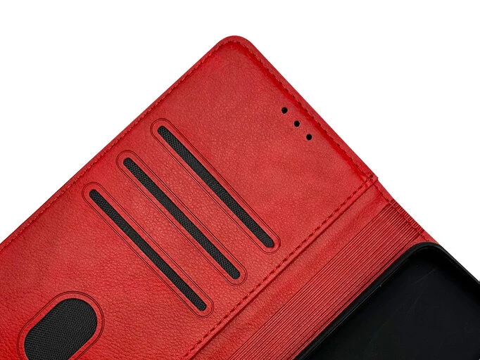 Книжка Business Samsung A12/M12 red
