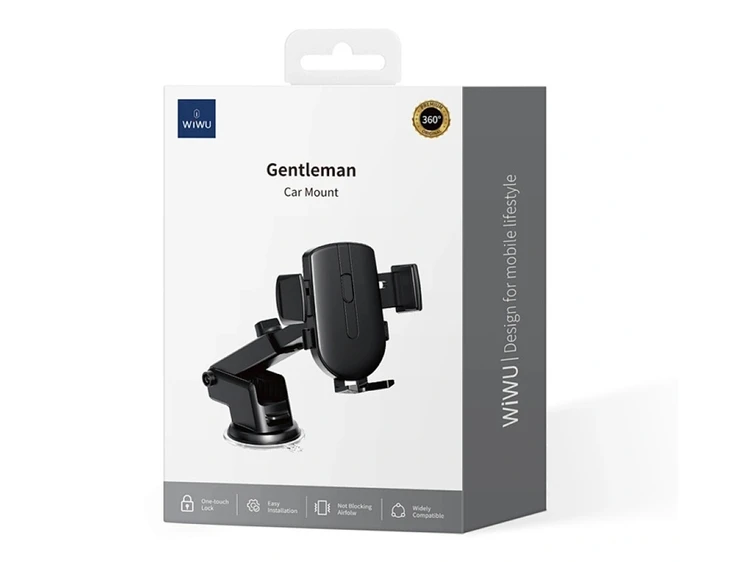 Holder Wiwu Wi-CH054 Gentleman Car Mount black