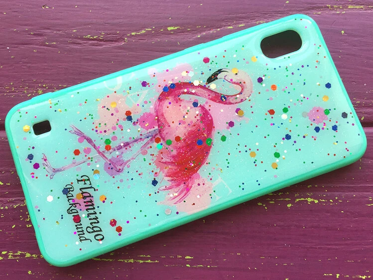 Накладка Summer Samsung A10 фламинго