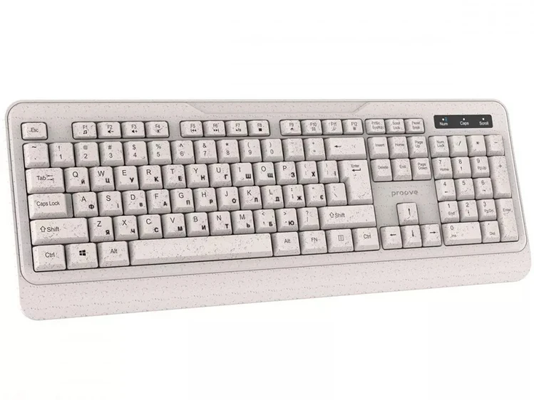 Клавіатура і миша Proove Harmless beige