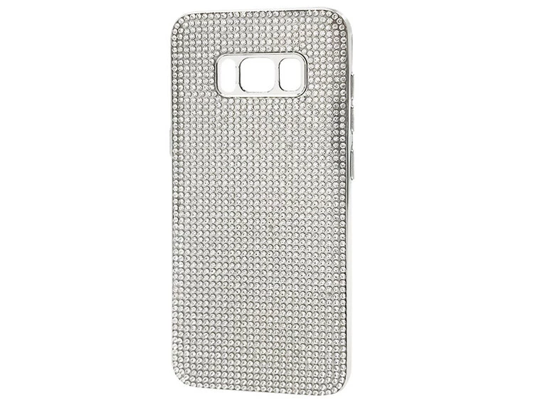 Силікон Full Diamond Samsung S8+ Silver