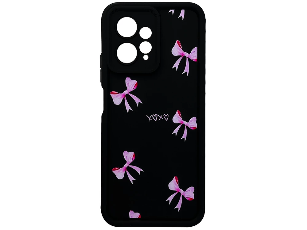 TPU Bows Xoxo Camera Redmi Note 12 black