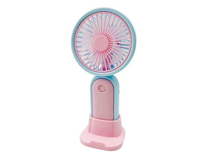 Портативний вентилятор MiniFan 99009 blue/pink