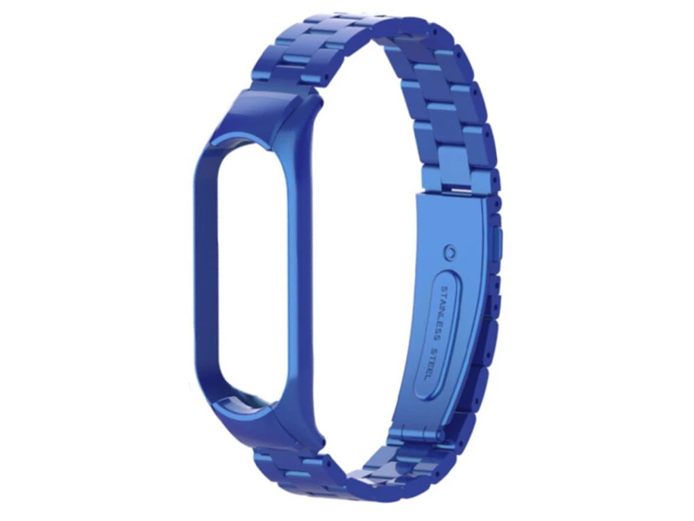 Ремінець Steel Mi Band 3/4 blue
