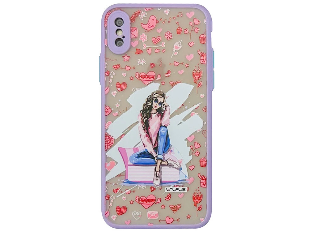 WAVE Cartoon iPhone X/Xs heart overload