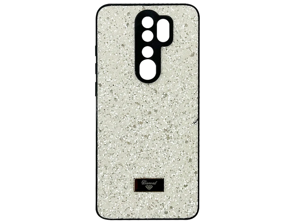 Накладка Level Shining Diamond Redmi Note 8 Pro white