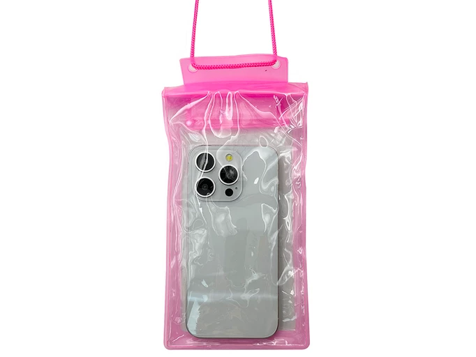 Чохол Водонепроникний Bright 6.7&quot; pink