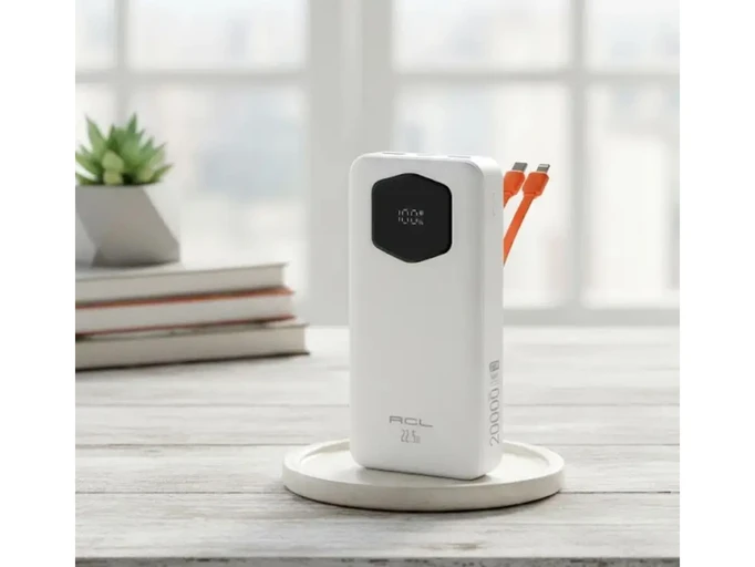 Power Bank ACL PW-140 20000 mAh white