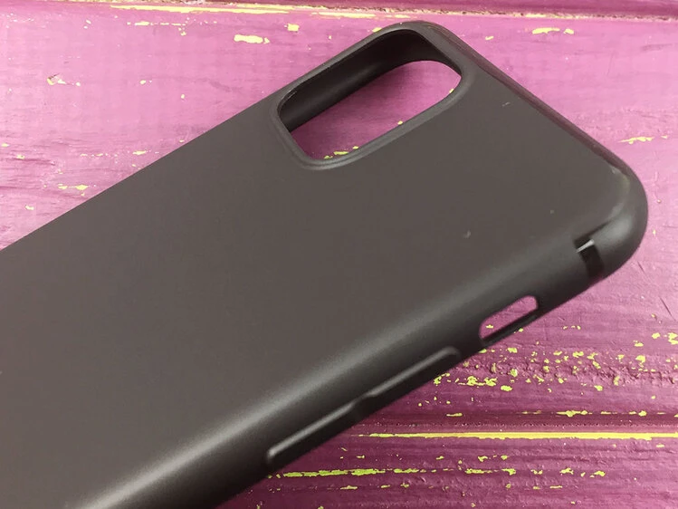 Силікон Strong Matte iPhone 11 Pro Max black