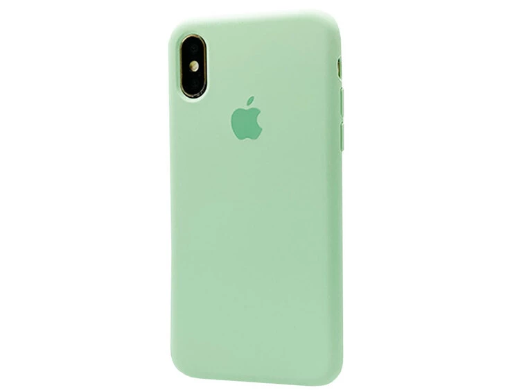 Case soft touch низ iP X/Xs (68) pistachio