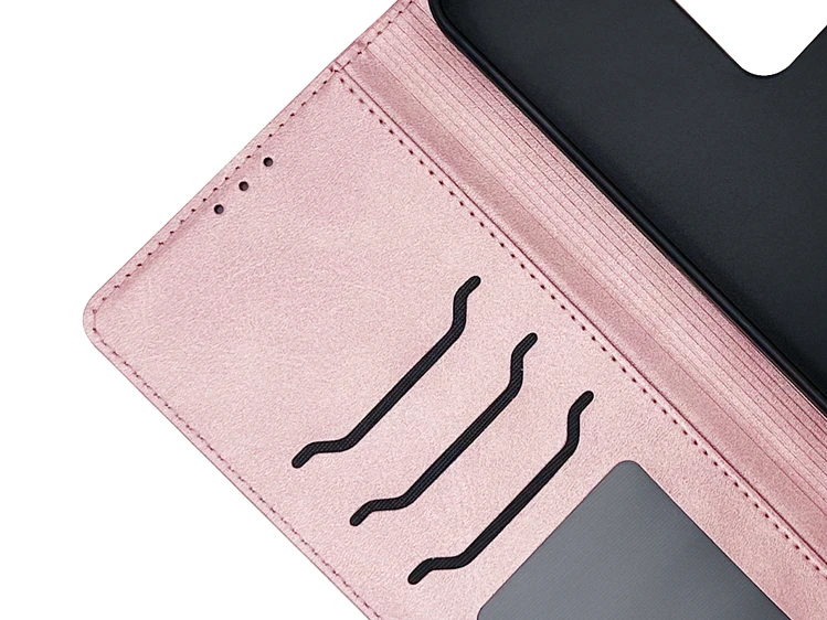 Книжка Vintage flip cover Redmi 15 (Global vers.) 169 mm rose gold