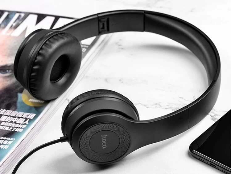 Наушники BIG HOCO W21 black