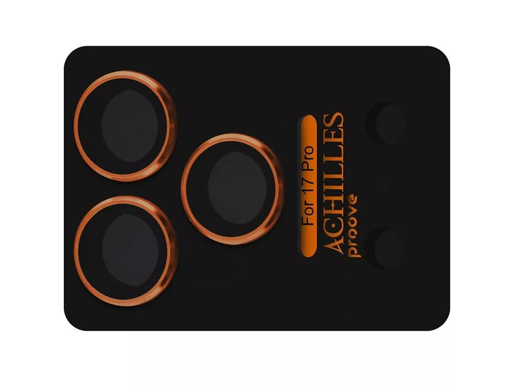 Скло для камери Proove Achilles Full Metal iPhone 17 Pro cosmic orange