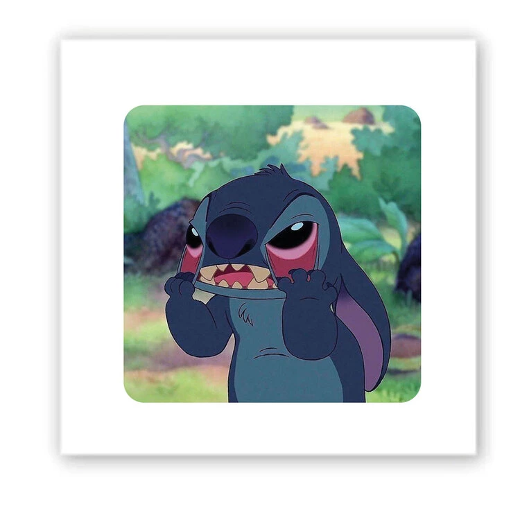 3D стикер Stix злой Стич