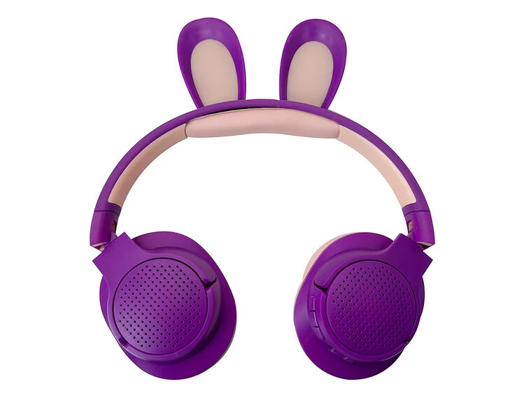 Навушники KT-56 BUNNY EAR Wireless purple/pink