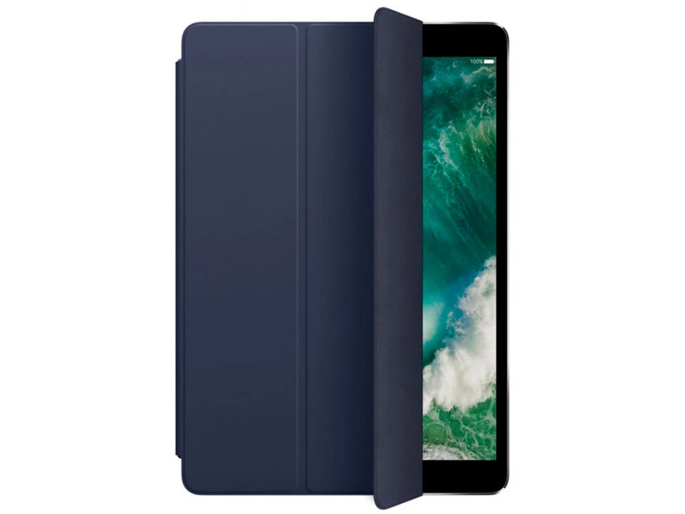 Силиконовый чехол для iPad 10.2&quot;(21) с креплением для стилуса темно-синий