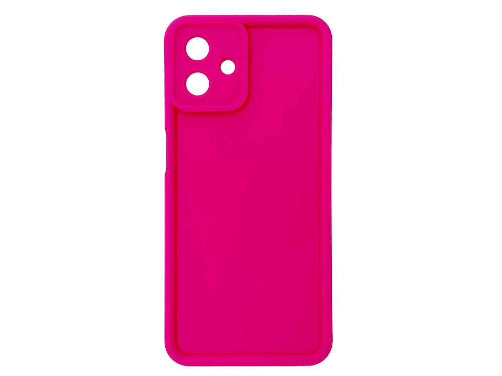 Накладка TPU Samsung A07 hot pink