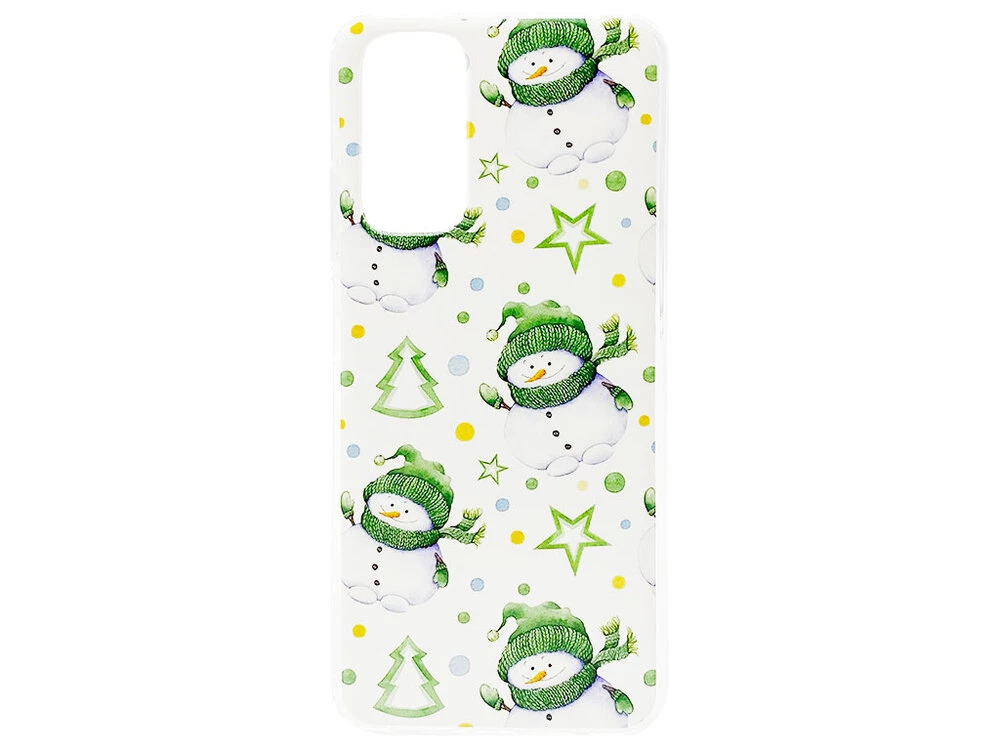 Накладка силікон Print Redmi Note 11/11s Green snowman