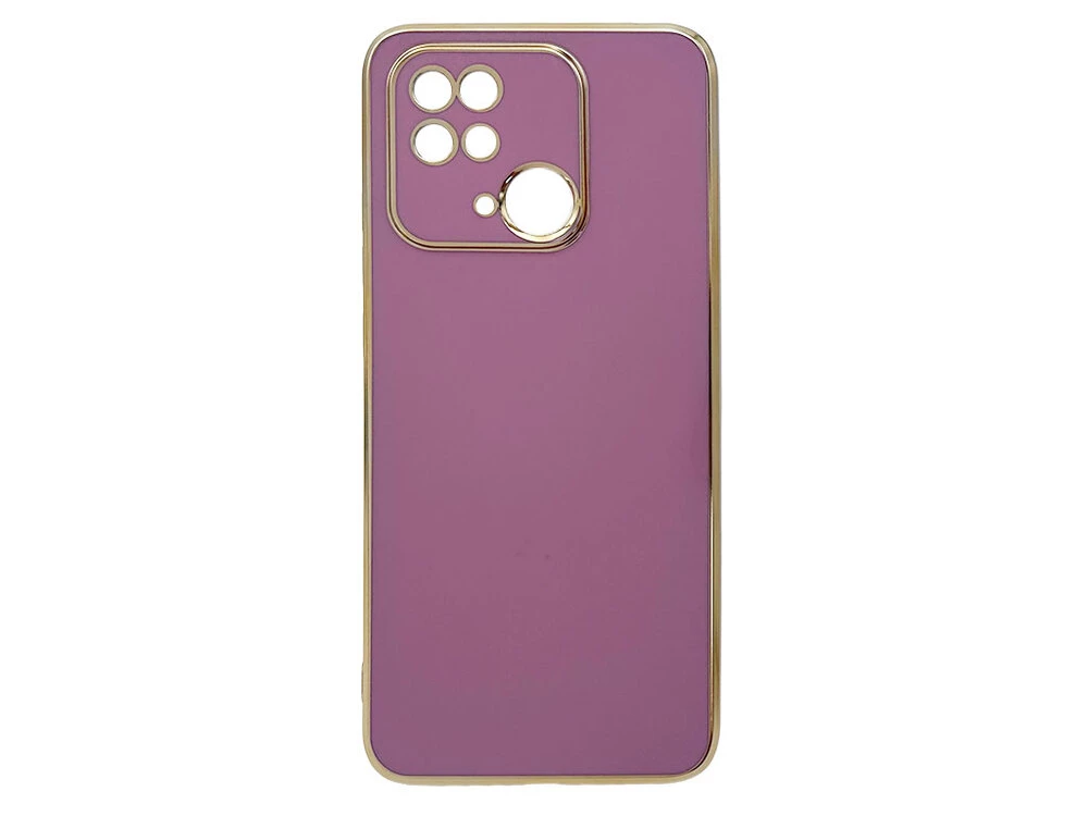 Накладка Colorful Golden Line Redmi 10C/Poco C40 blueberry