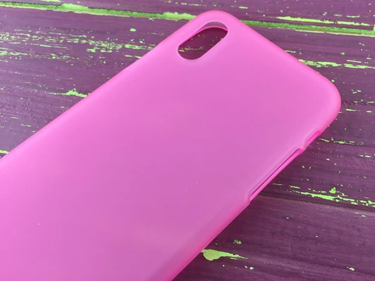Силікон iPhone X/Xs Pink