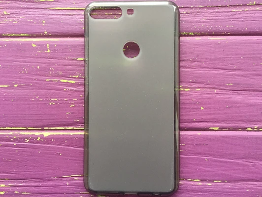Серый силикон Huawei Y7(18) /7C Pro