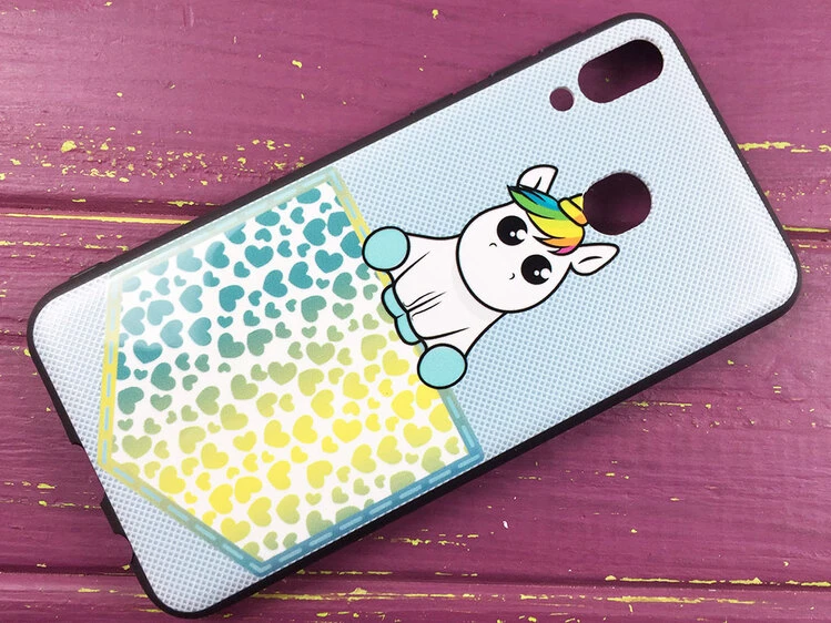 Накладка Pocket Animal Samsung M20 единорог