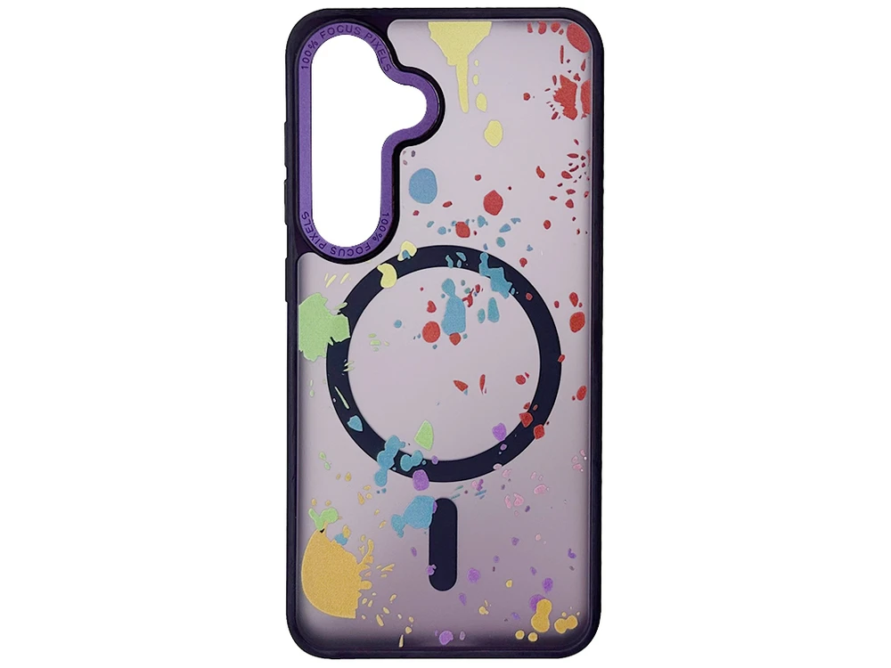 TPU+PC Flush MagSafe Samsung S24/S25 deep purple