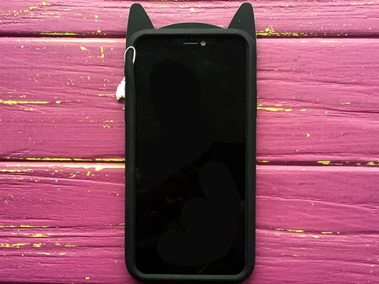 3D CAT'S iPhone Xr Black