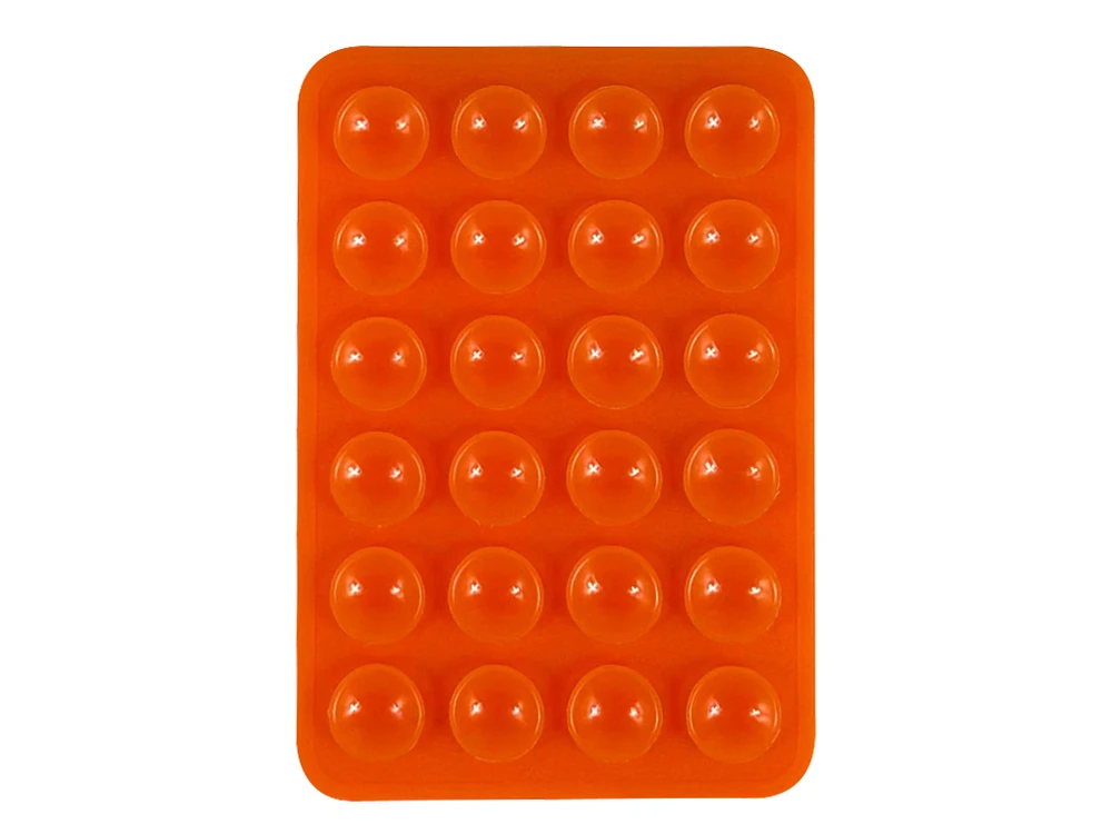 Наліпка на липучках двостороння orange