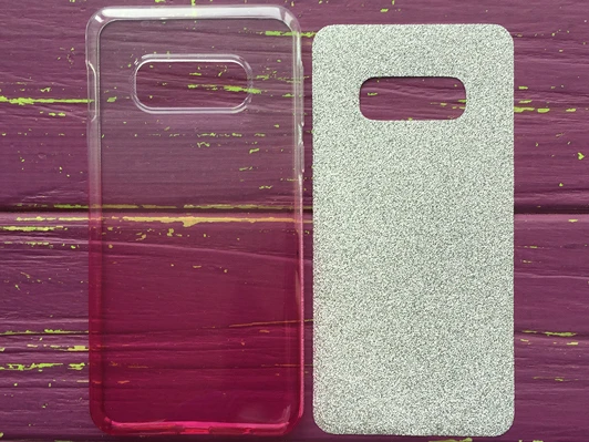 Золотий Дощ Slim Samsung S10e Pink