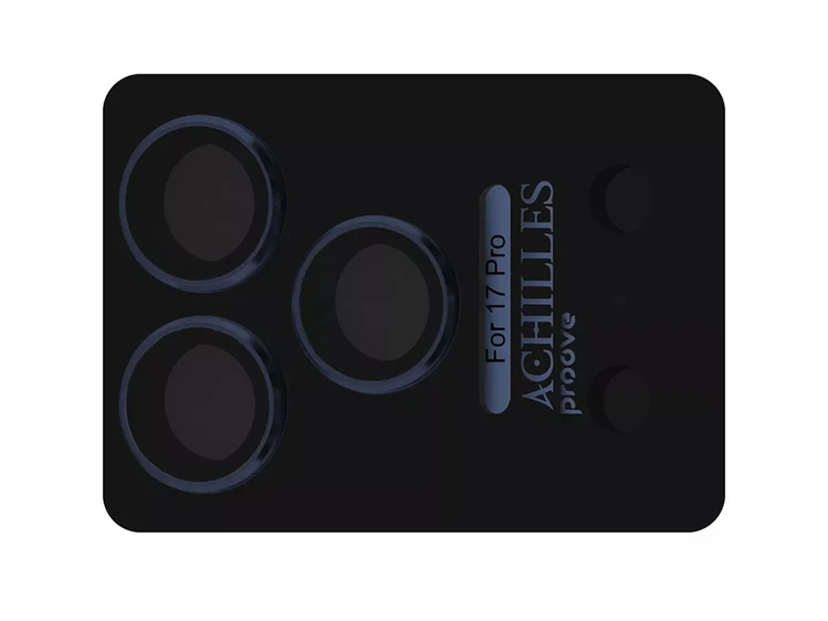 Скло для камери Proove Achilles Full Metal iPhone 17 Pro deep blue