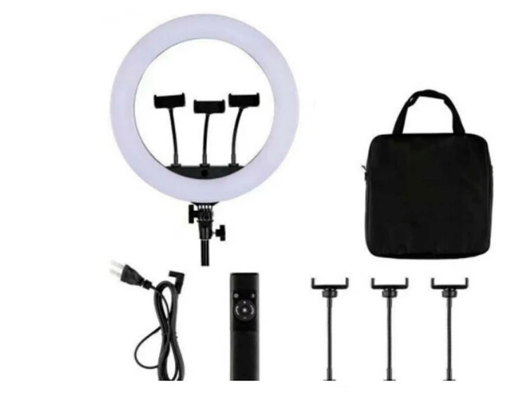 Led стійка 220V HQ-18S 46см без штатива black