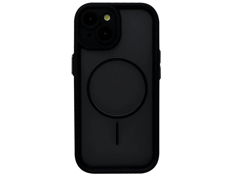 Накладка Clear Shock MagSufe iPhone 15 black